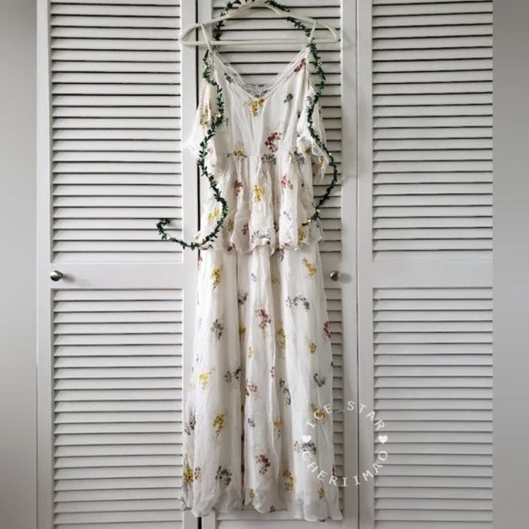 Free People NWT Magnolia Maxi Dress - Picture 3 of 11